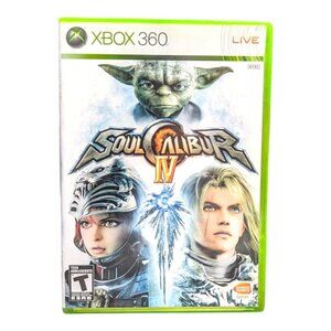 SoulCalibur IV Xbox 360 - Complete in Box Like New No Scratches